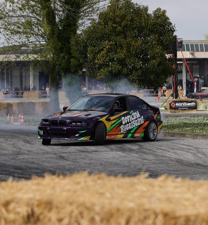 BMW Drift: dettaglio del lavoro CarVinyl